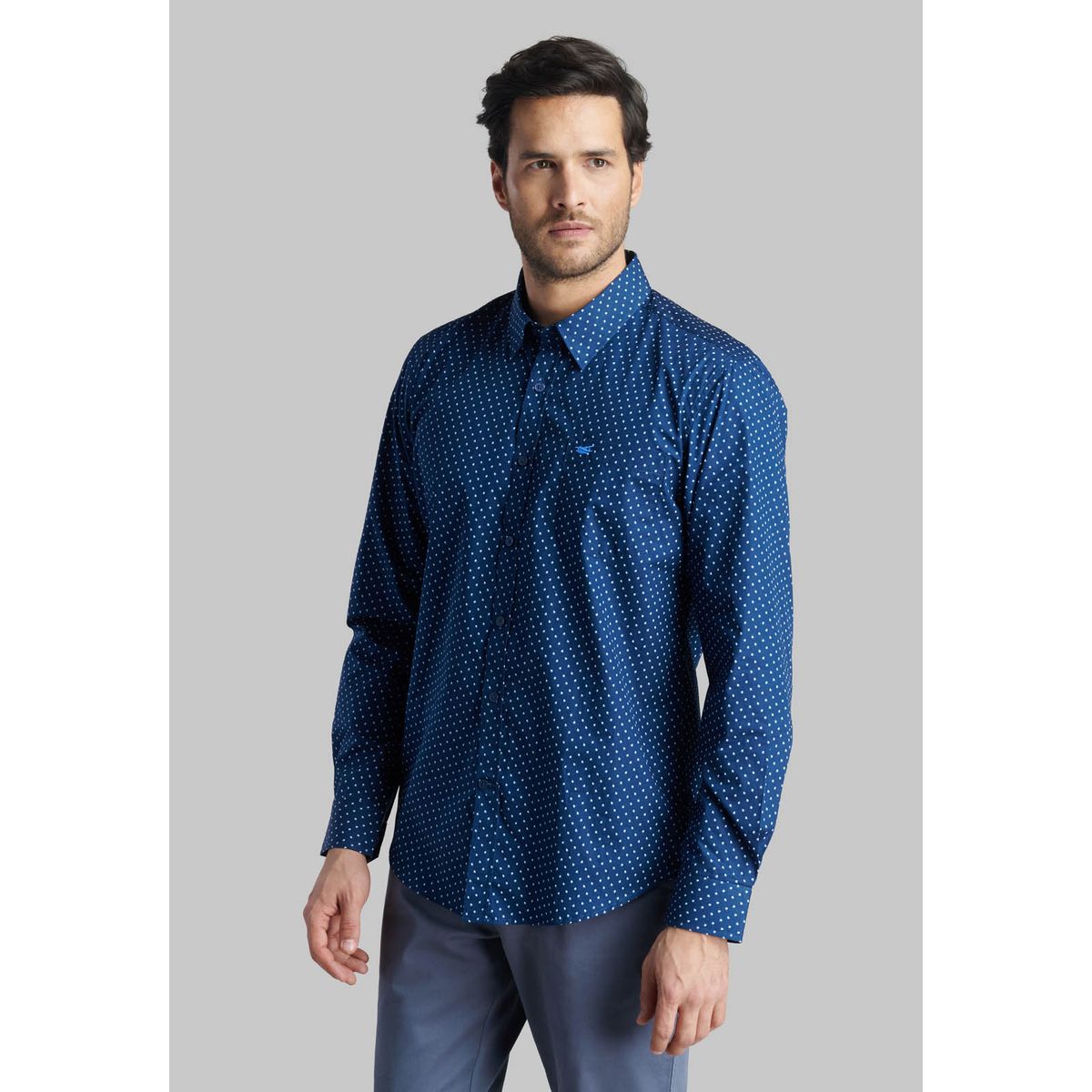 FEROUCH - Camisa Albany Azul Ferouch
