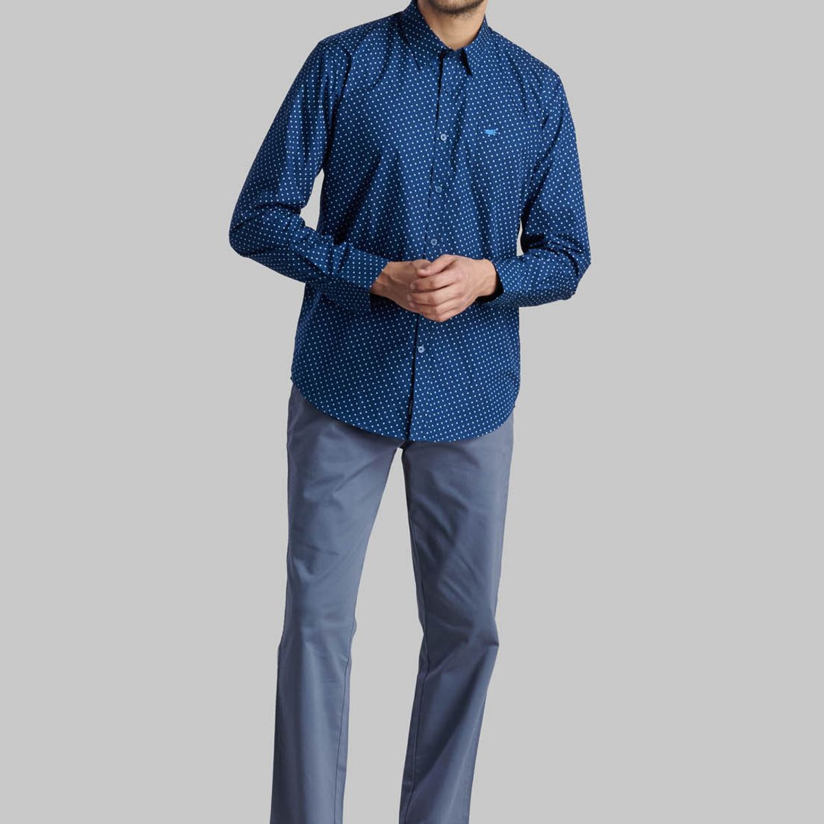 FEROUCH - Camisa Albany Azul Ferouch