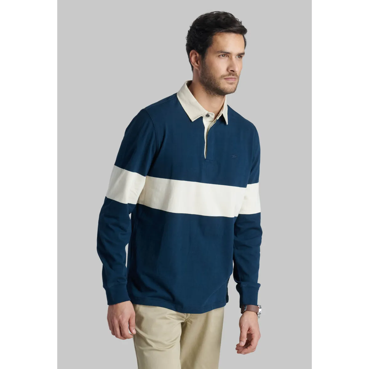 FEROUCH - Polera Newark Azul Ferouch