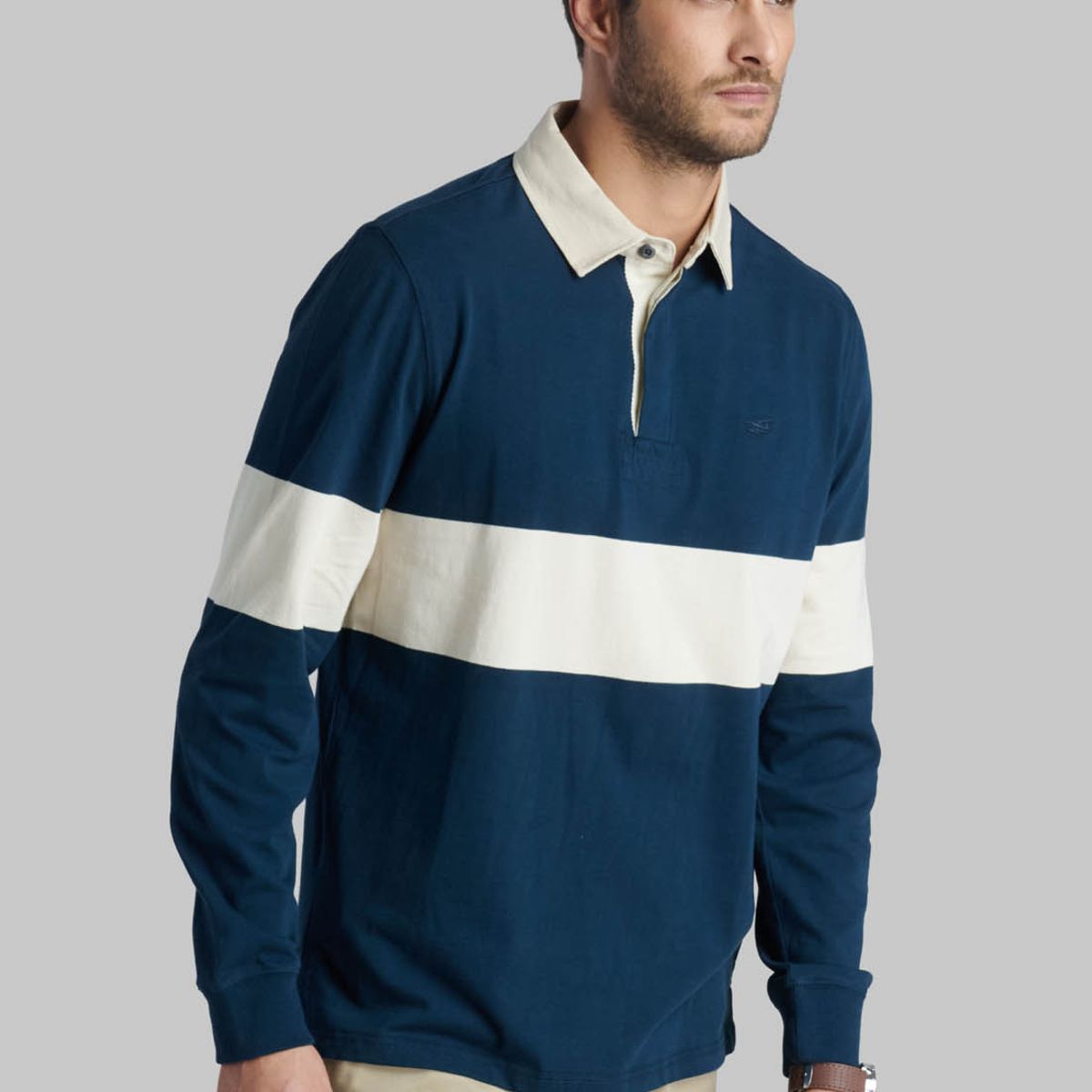 FEROUCH - Polera Newark Azul Ferouch