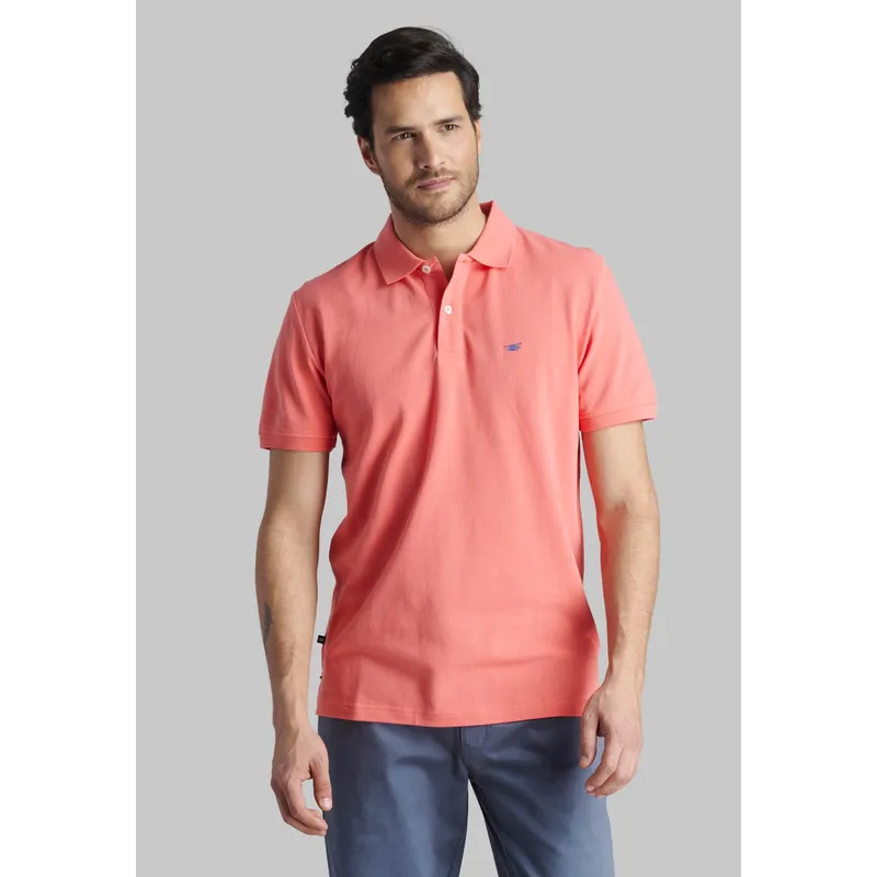 FEROUCH - Polera Pique Basica Rojo Ferouch