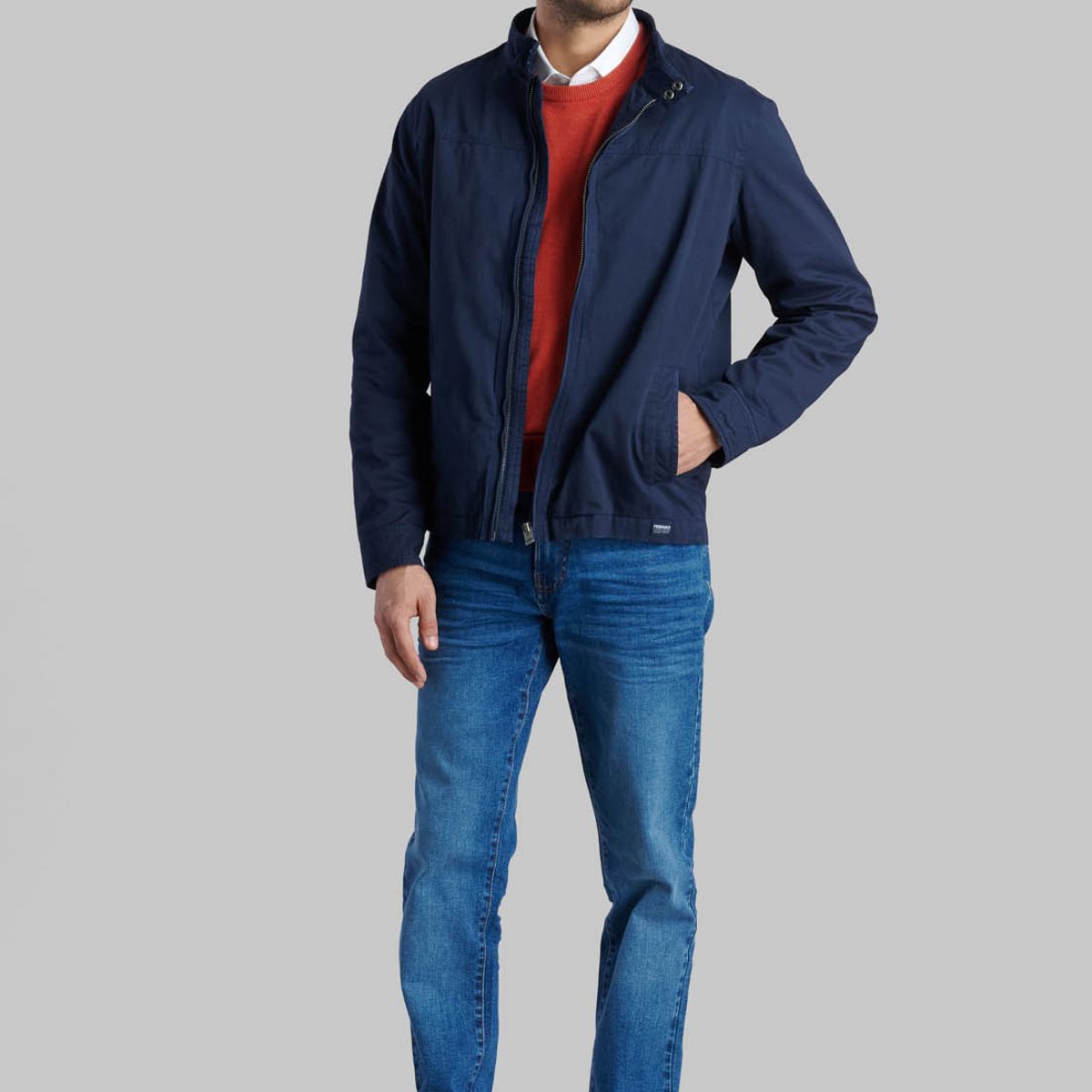 FEROUCH - Chaqueta Louisville Sport Azul Ferouch