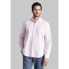FEROUCH - Camisa Sport Oxford Rosado