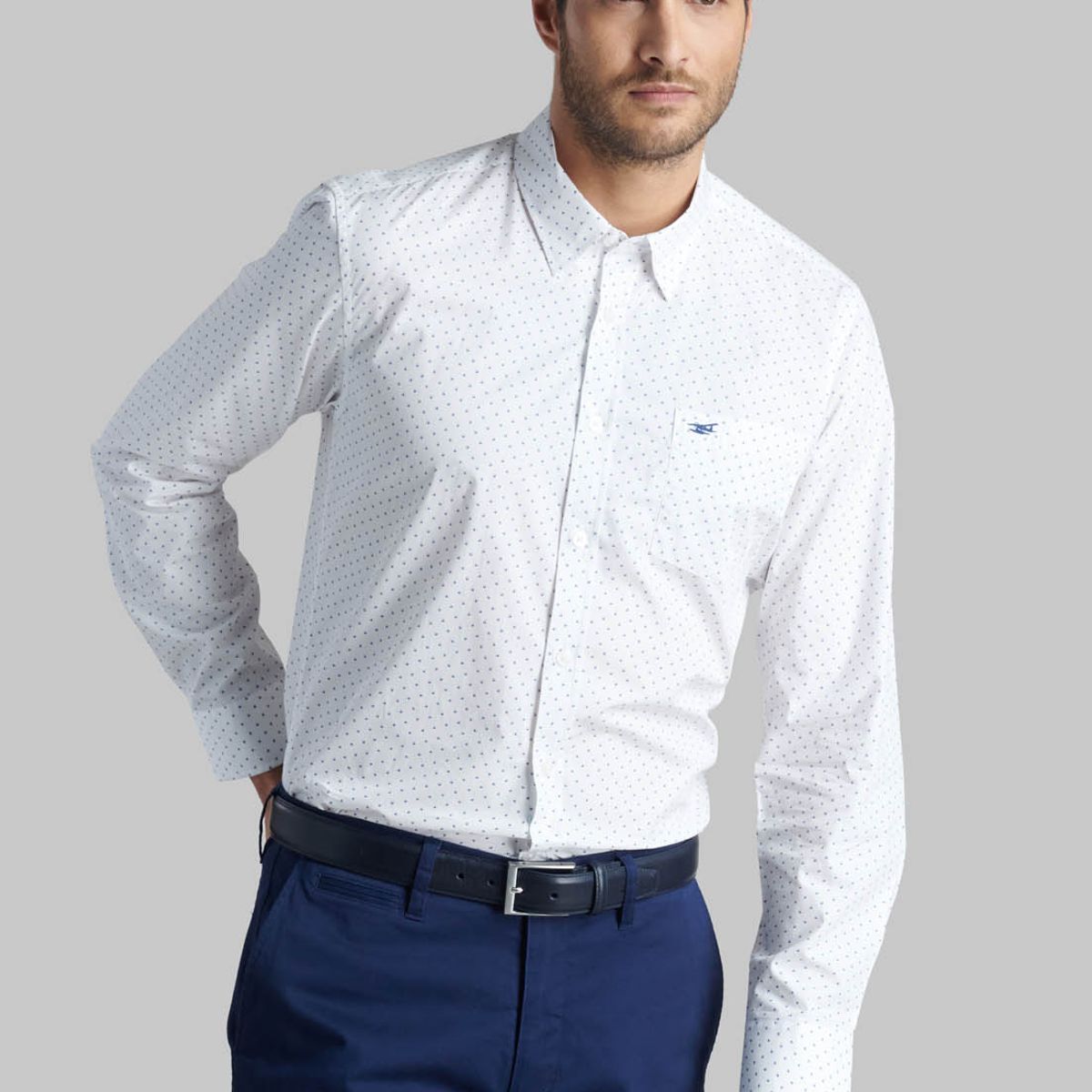 FEROUCH - Camisa Albany Blanco Ferouch