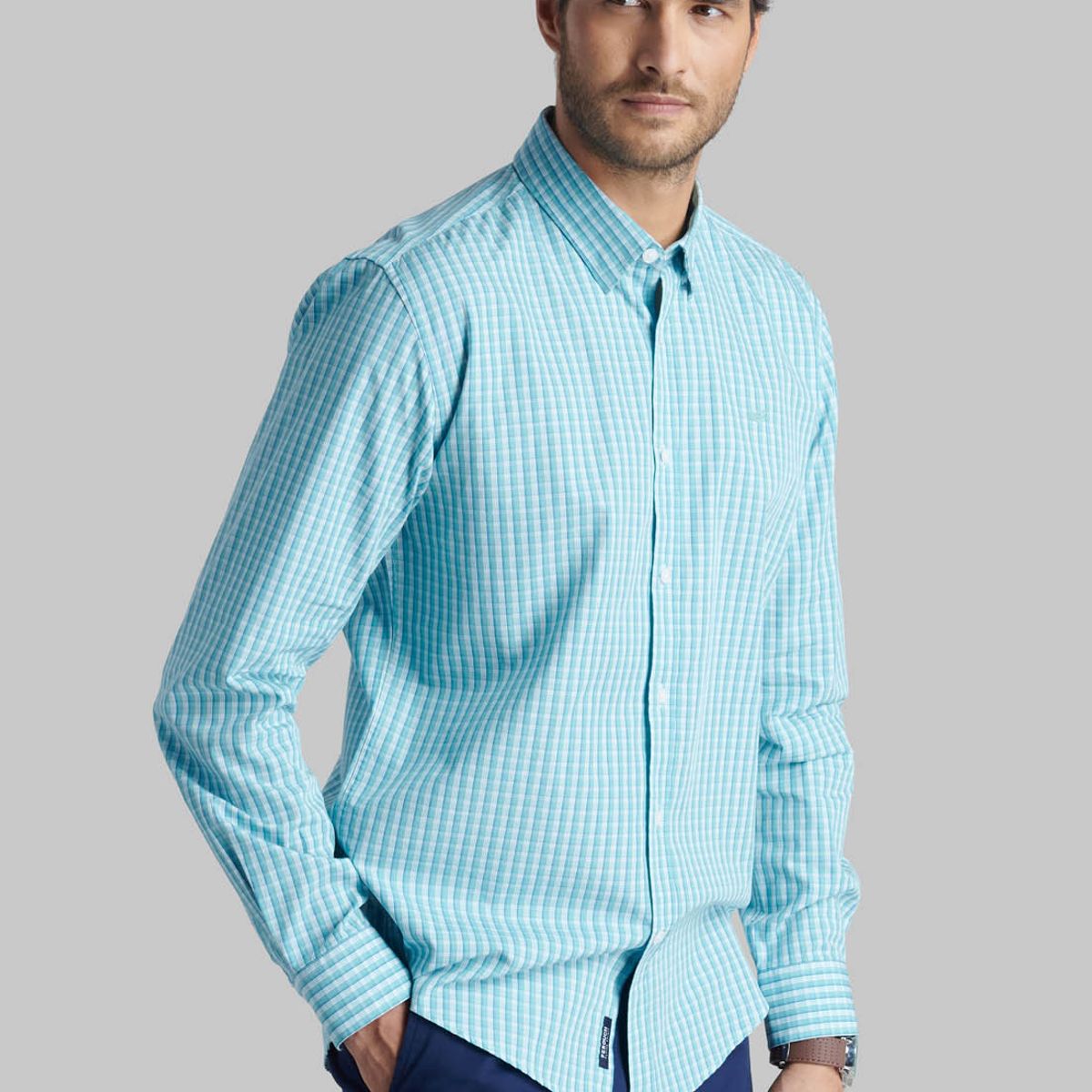 FEROUCH - Camisa Lancaster Verde Ferouch