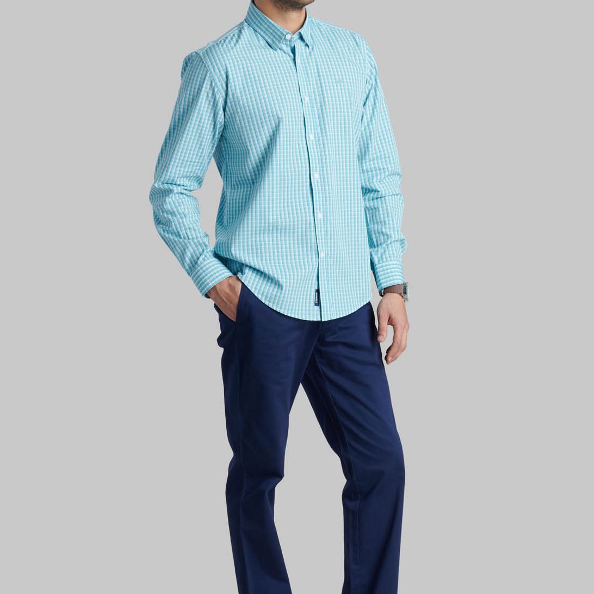 FEROUCH - Camisa Lancaster Verde Ferouch