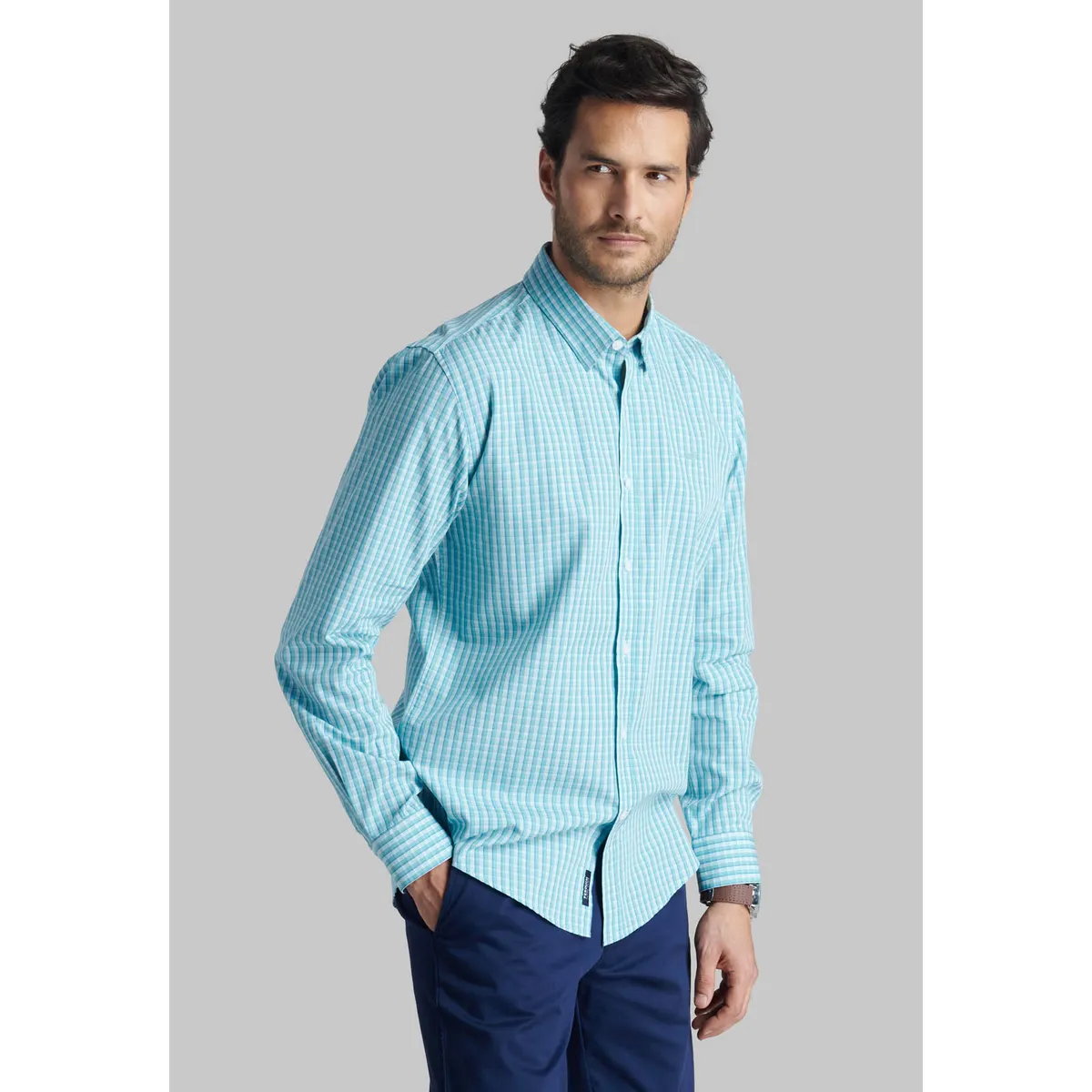 FEROUCH - Camisa Lancaster Verde Ferouch