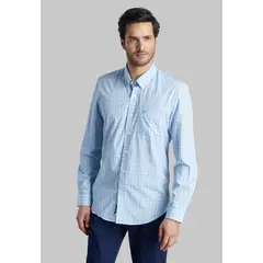 FEROUCH - Camisa Calabasas Celeste