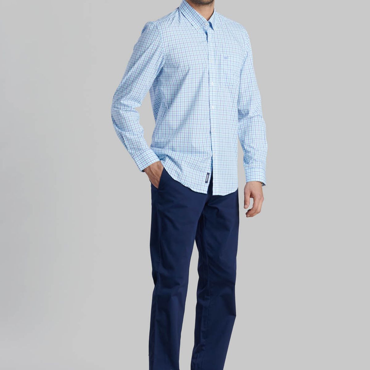 FEROUCH - Camisa Calabasas Celeste Ferouch