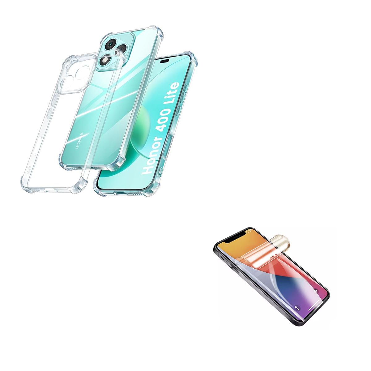 JOIGO - Carcasa Transparente Lamina Clear  Para Honor 400 Lite 5G
