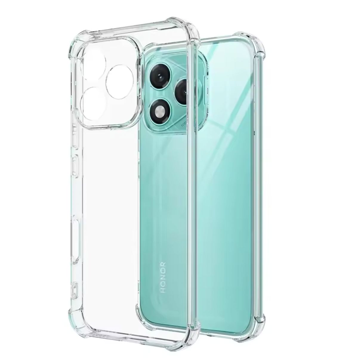 JOIGO - Carcasa Transparente Reforzada Para Honor 400 Lite