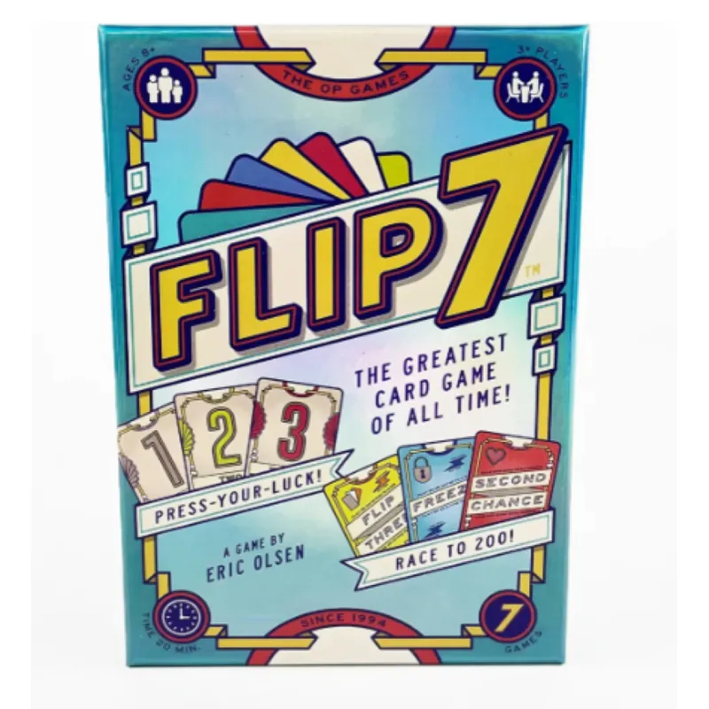 GENERICO - Flip7  Juego De Cartas De Estrategia
