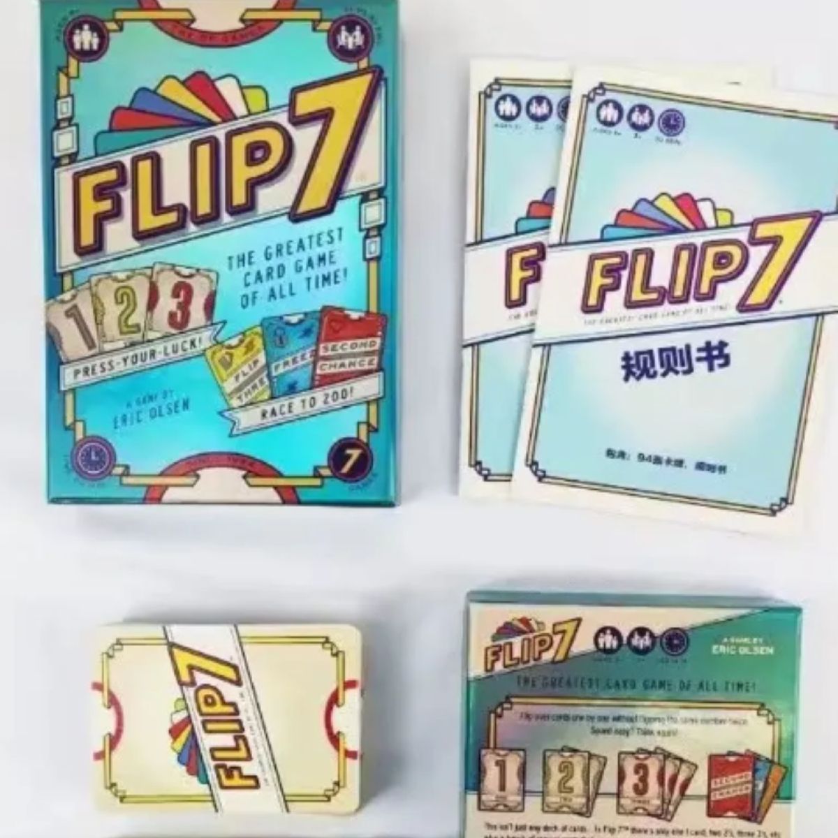 GENERICO - Flip7  Juego De Cartas De Estrategia