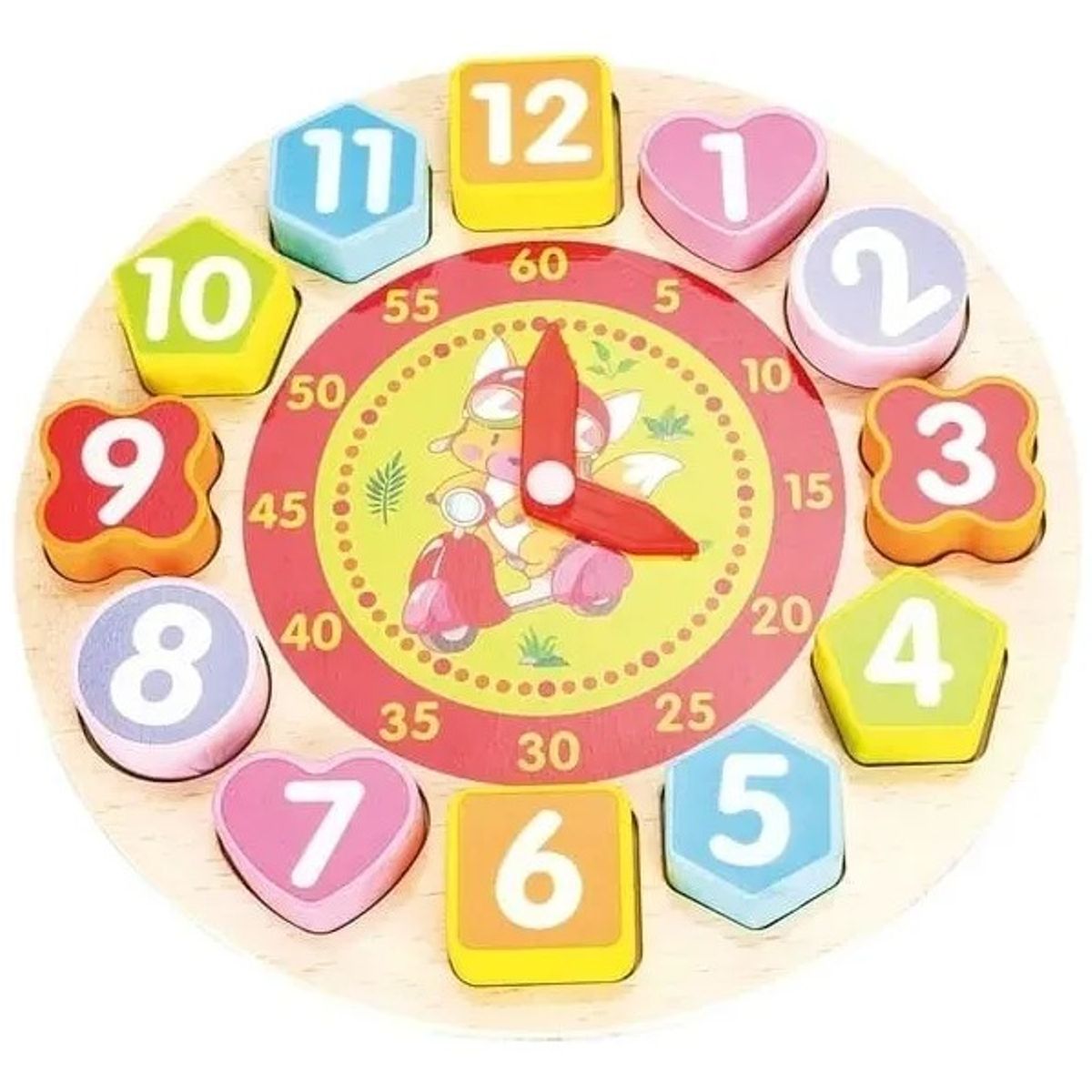 GENERICO - Juguete Didáctico Reloj De Enseñanza Para Niños Armable