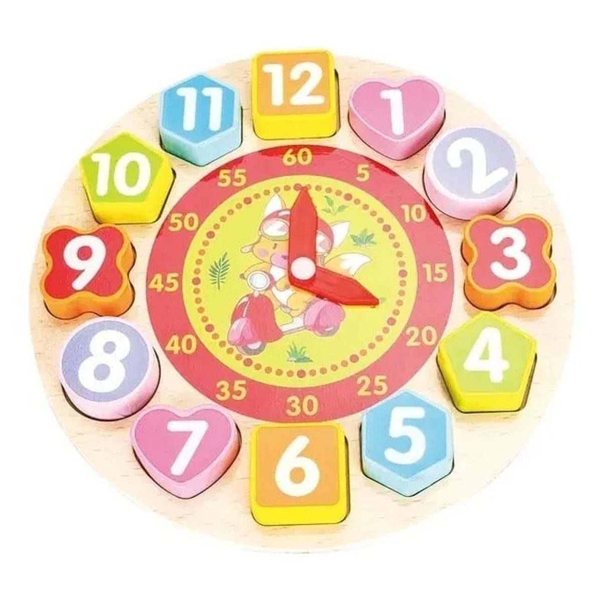 GENERICO - Juguete Didáctico Reloj De Enseñanza Para Niños Armable