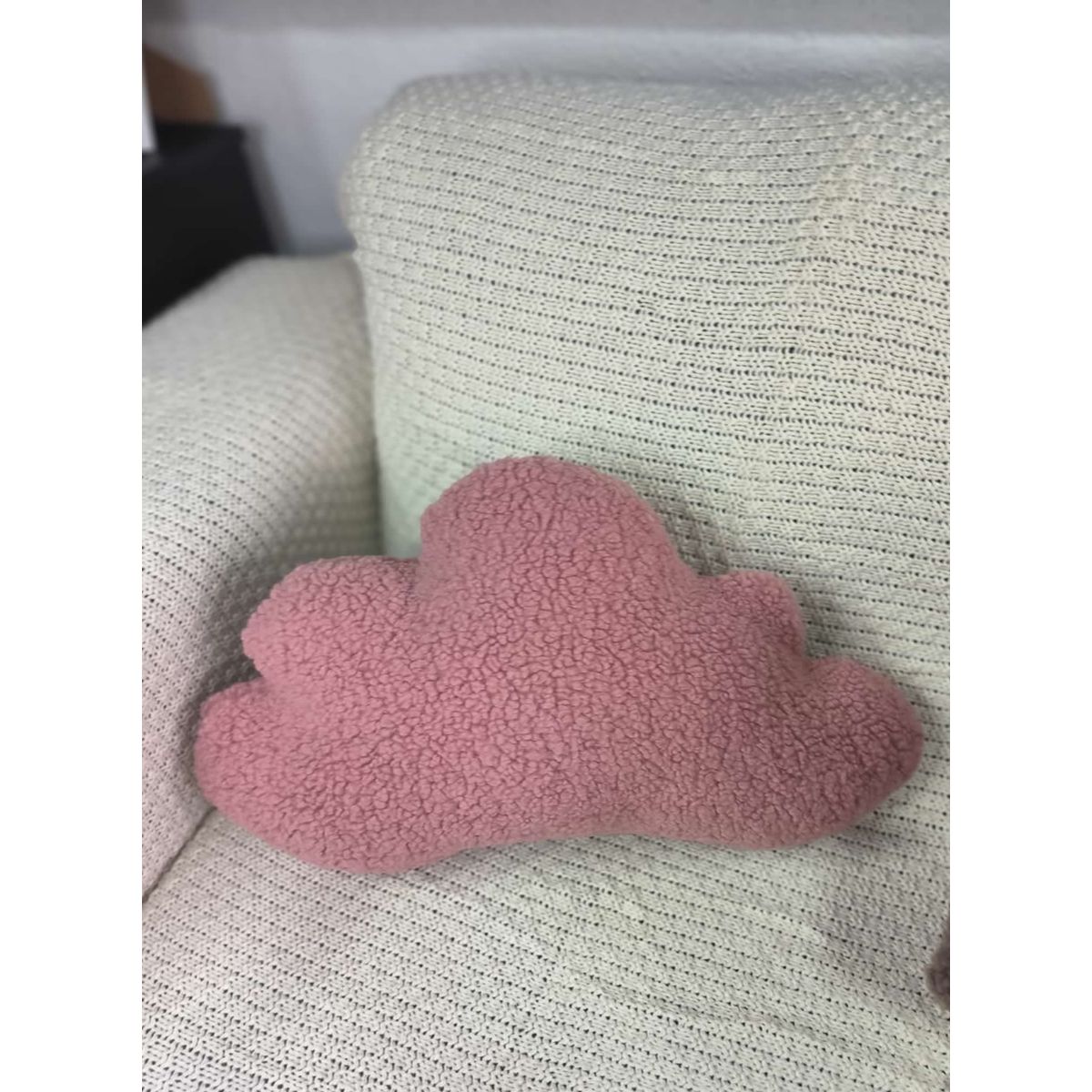 DECORACION CREATIVA - Cojin Infantil  Bebe - diseño Nube rosada