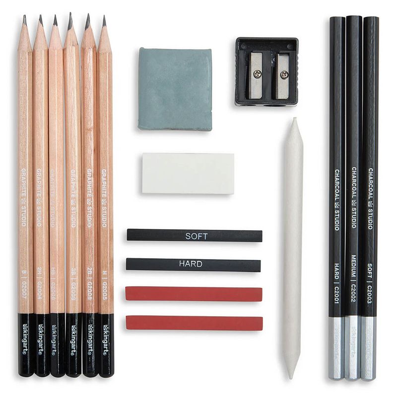 GENERICO - Set de Dibujo Renart 17 pcs