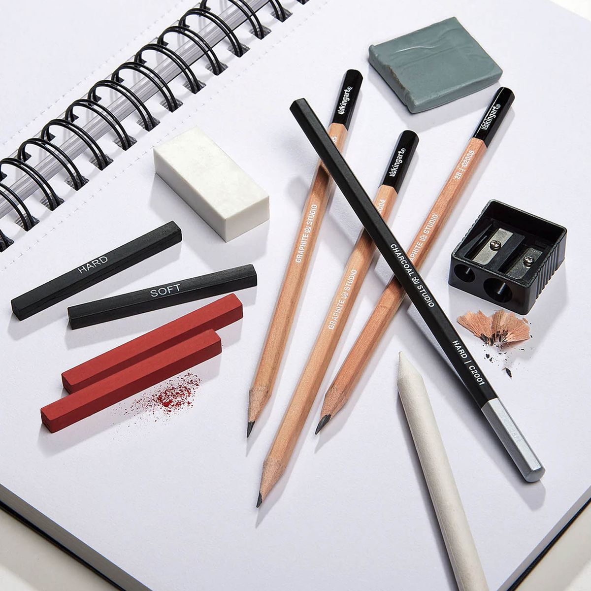 GENERICO - Set de Dibujo Renart 17 pcs