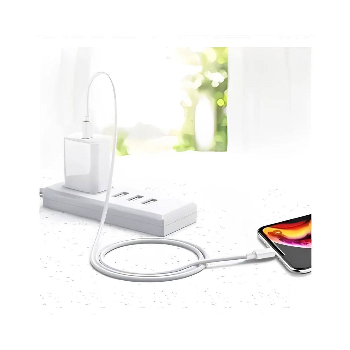GENERICO - Cable De Carga 3 Metros Para iPhone Lightning A Usb