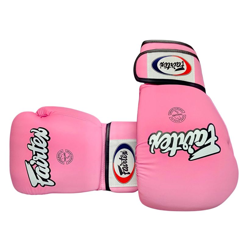 GENERICO - GUANTES DE BOXEO MUAY THAI FAIRTEX ROSE 14 OZ