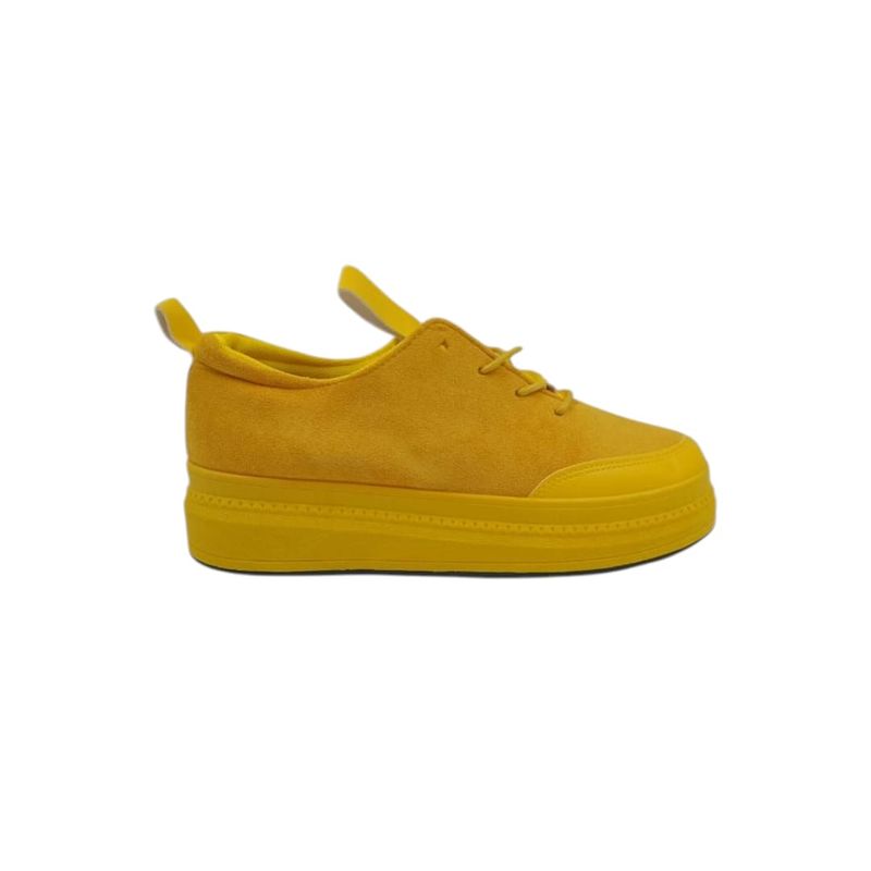 HERIEL - Zapatilla Amarilla Plataforma Mujer