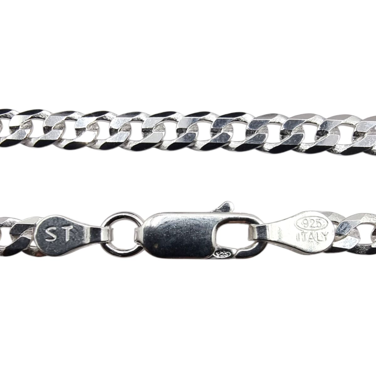 LK LUKSO - Pulsera Hombre en Plata 925 Estilo Grumet 