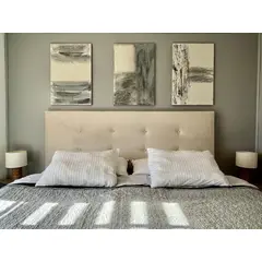GENERICO - Respaldo de cama king Gabry Semplice