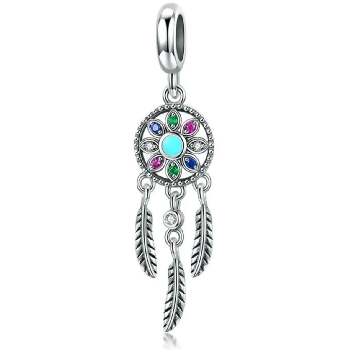 LK LUKSO - Charm Dije Atrapasueños Boho Espiritual Plata 925