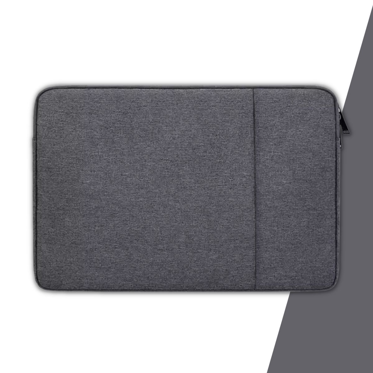 GENERICO - Funda Bolso Impermeable Para iPad y Tablet 12,5 - Gris Oscuro