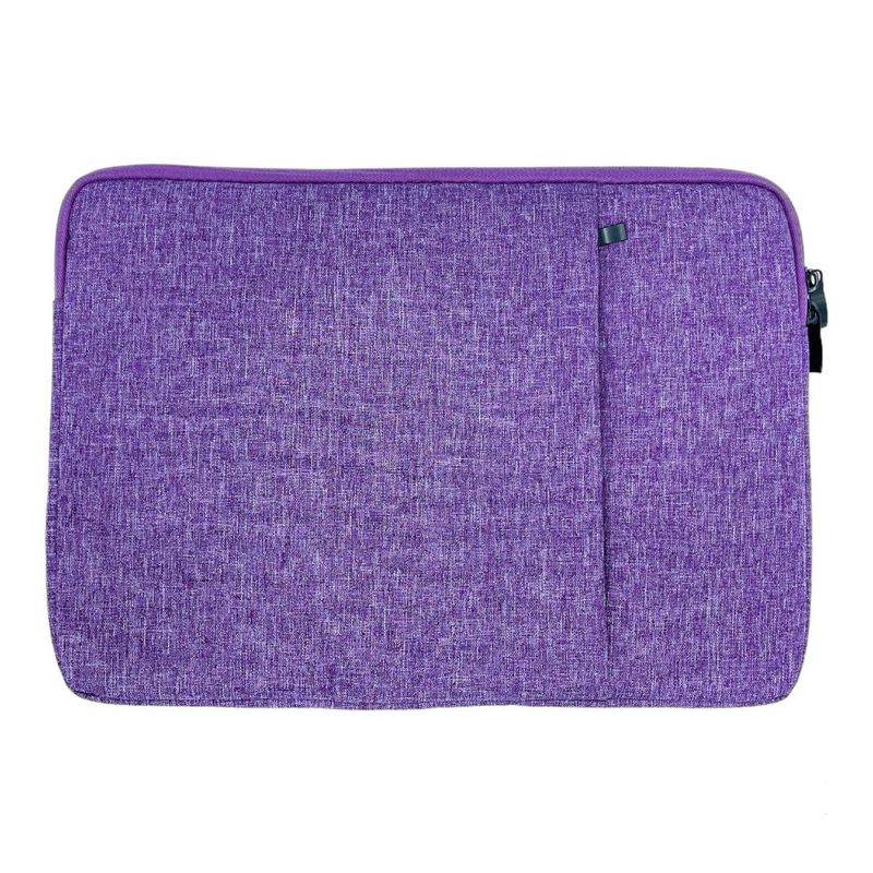 GENERICO - Funda Bolso Impermeable Para iPad y Tablet 12,5 - Morado