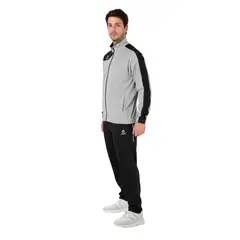 FOUR - Conjunto Buzo Hombre Monaco Gris Negro Chaqueta + Pantalón