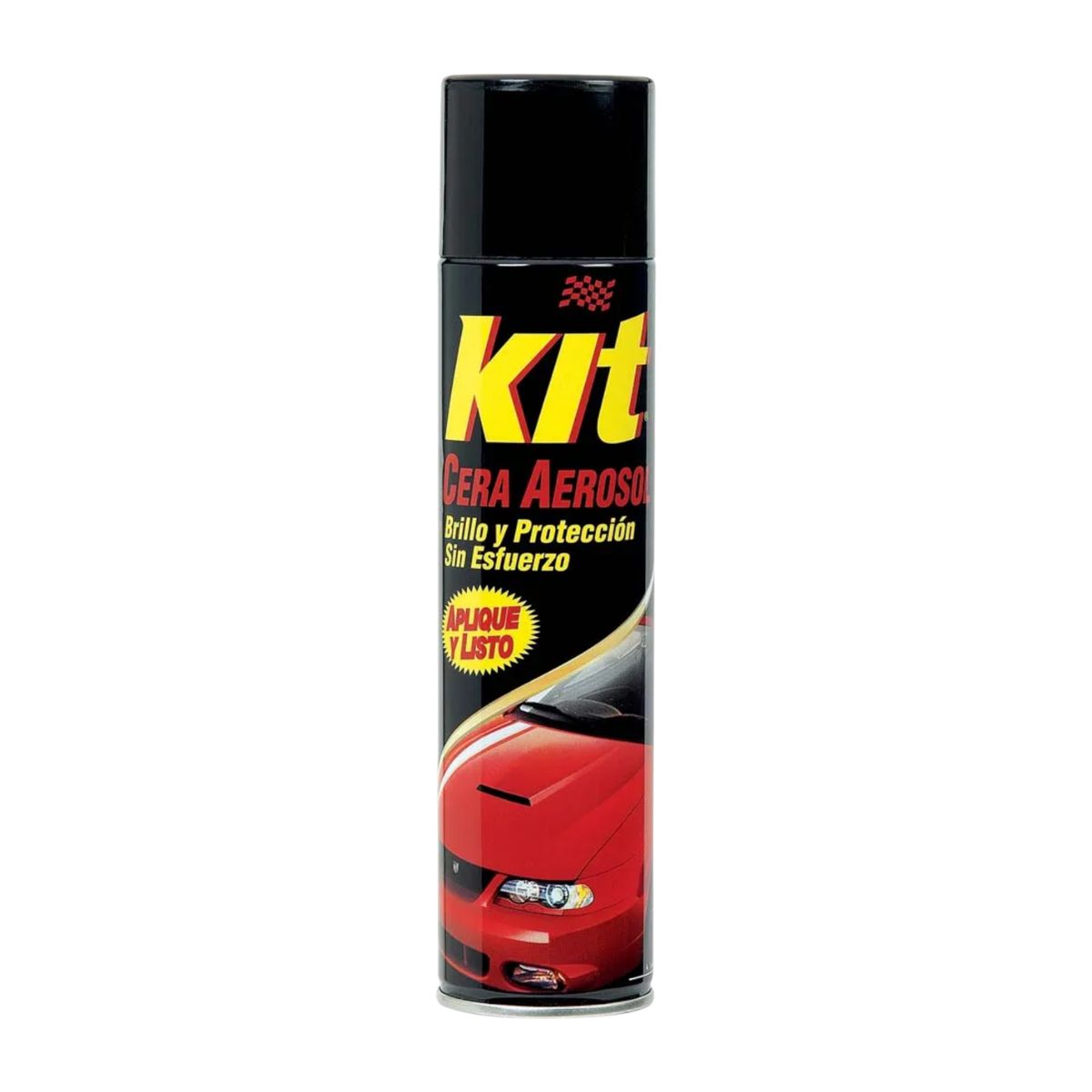 KIT - Cera para Autos en Aerosol Kit 360ml Brillo y Protección