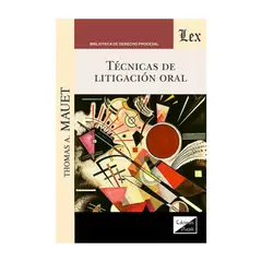 TOP10BOOKS - LIBRO Técnicas De Litigacion Oral - Técnicas De Litigacion Oral