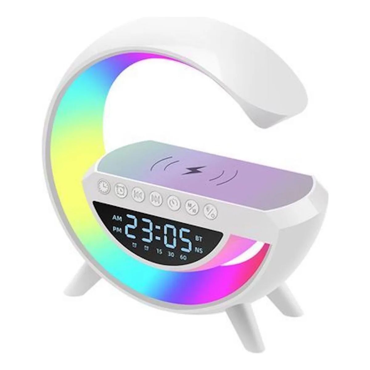 GENERICO - Radio Parlante Portátil Led Rbg Con Carga