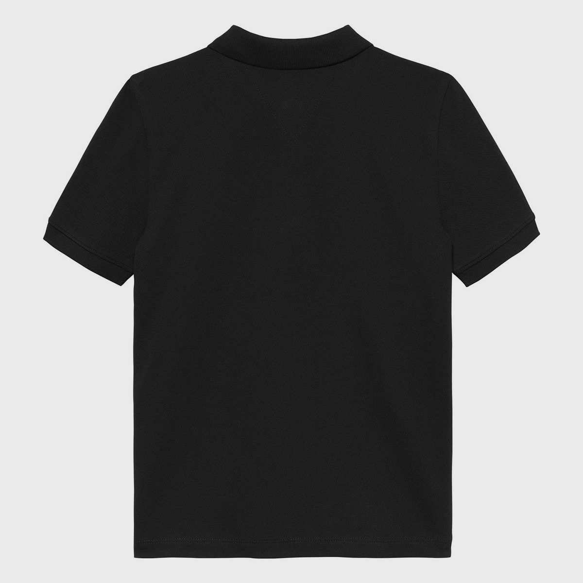 TOMMY HILFIGER - Polo Con Logo Y Corte Regular Essential Negro Tommy Hilfiger