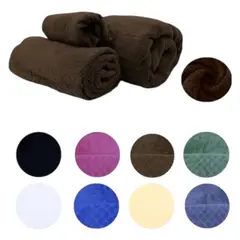 GENERICO - Set De 3 Toallas Cara, Manos, Cuerpo, Calidad 100 % Algodon