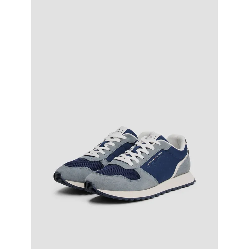 TOMMY HILFIGER - Zapatillas Con Logo Azul Tommy Hilfiger
