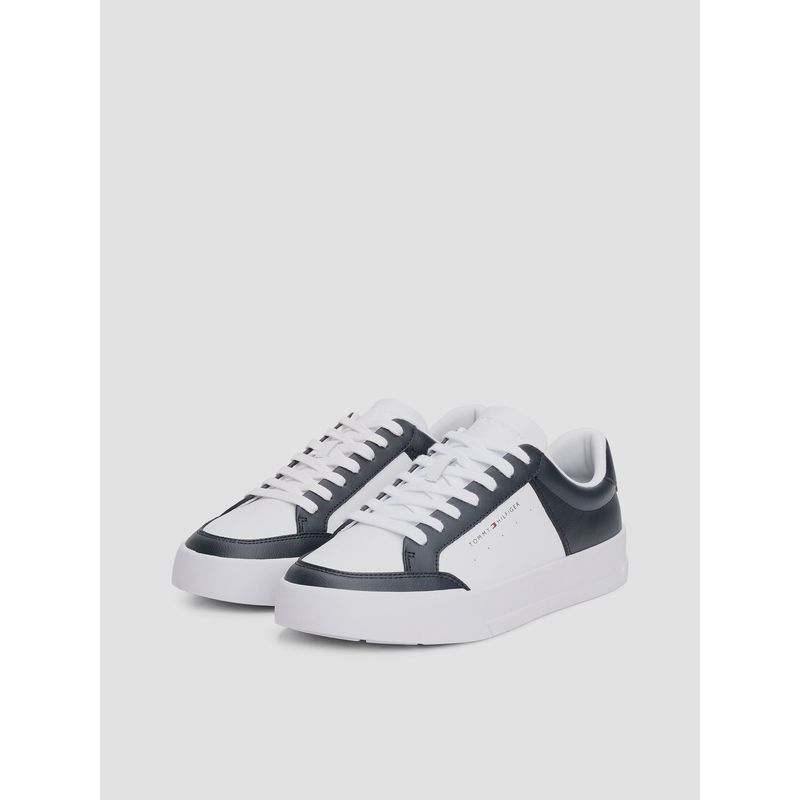 TOMMY HILFIGER - Zapatillas Con Logo A Contraste Azul Tommy Hilfiger