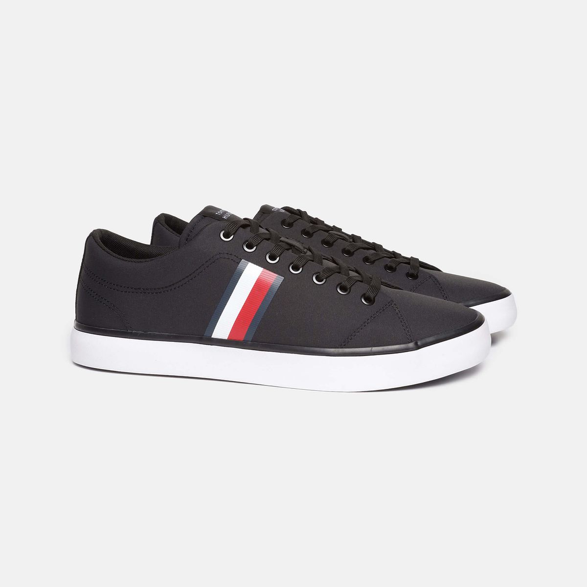 TOMMY HILFIGER - Zapatillas Con Logo En La Cinta Negro Tommy Hilfiger