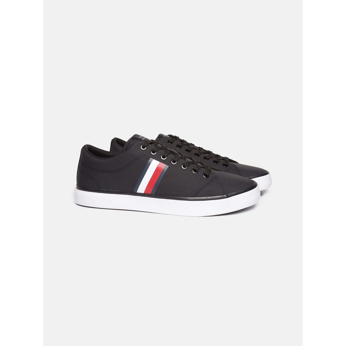 TOMMY HILFIGER - Zapatillas Con Logo En La Cinta Negro Tommy Hilfiger