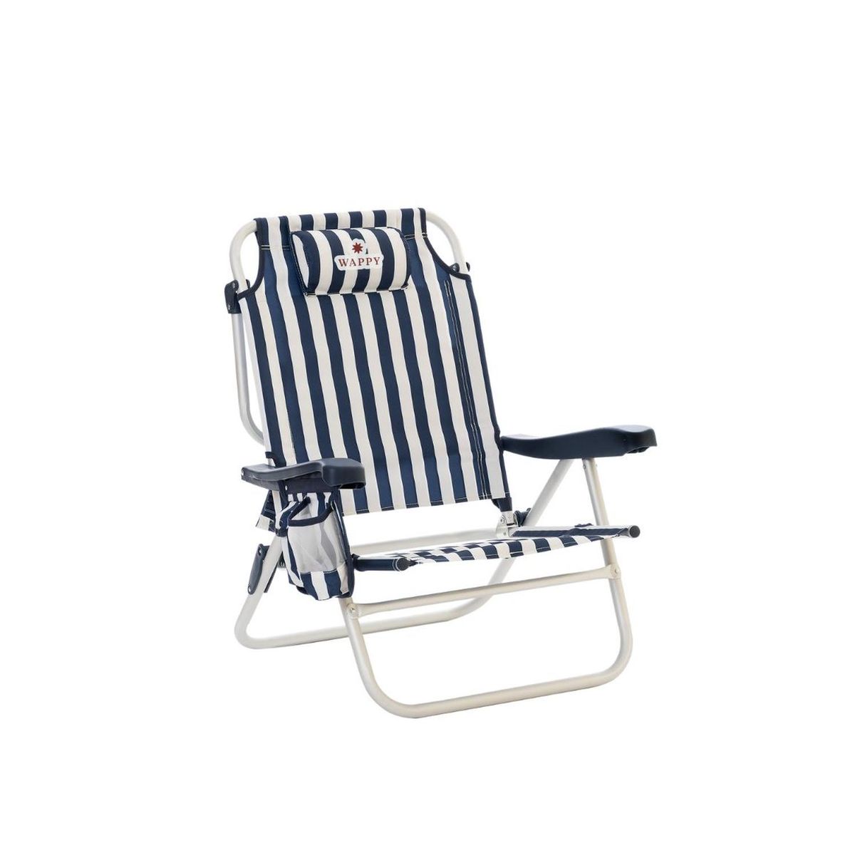 WAPPY TIENDA - Silla Plegable de playa Portatil Camping jardín y playa Azul Wappy