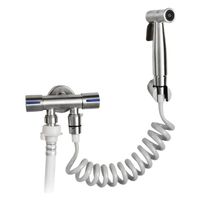Kit Ducha Bidet Arabe Wc Inodoro Acero Inoxidable