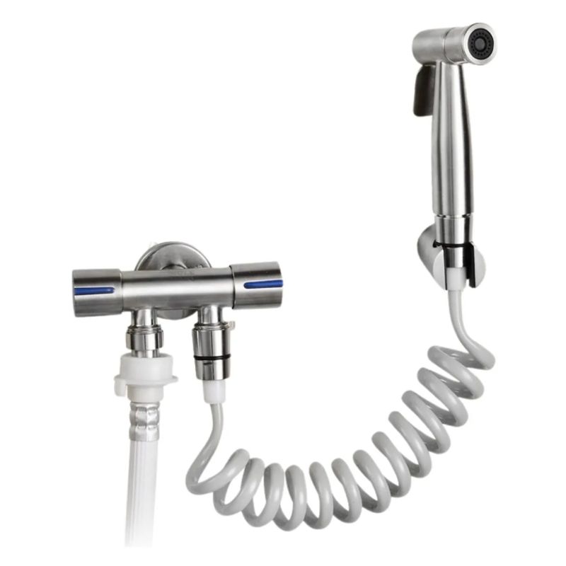 GENERICO - kit Ducha Bidet Arabe Wc Inodoro Acero Inoxidable