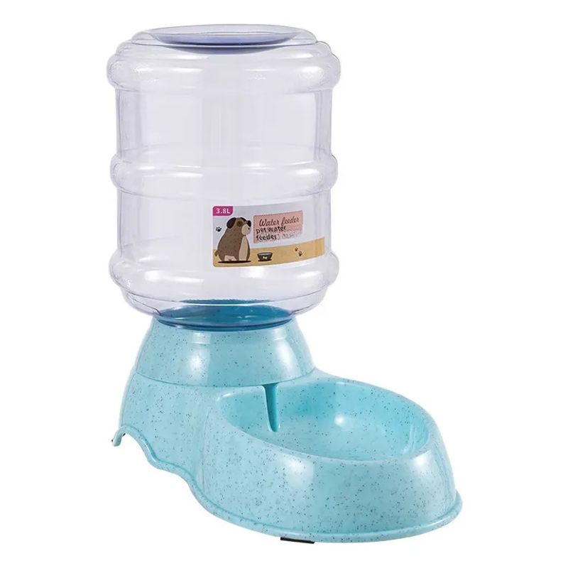 GENERICO - Dispensador de Agua para Mascotas Bebedero Celeste