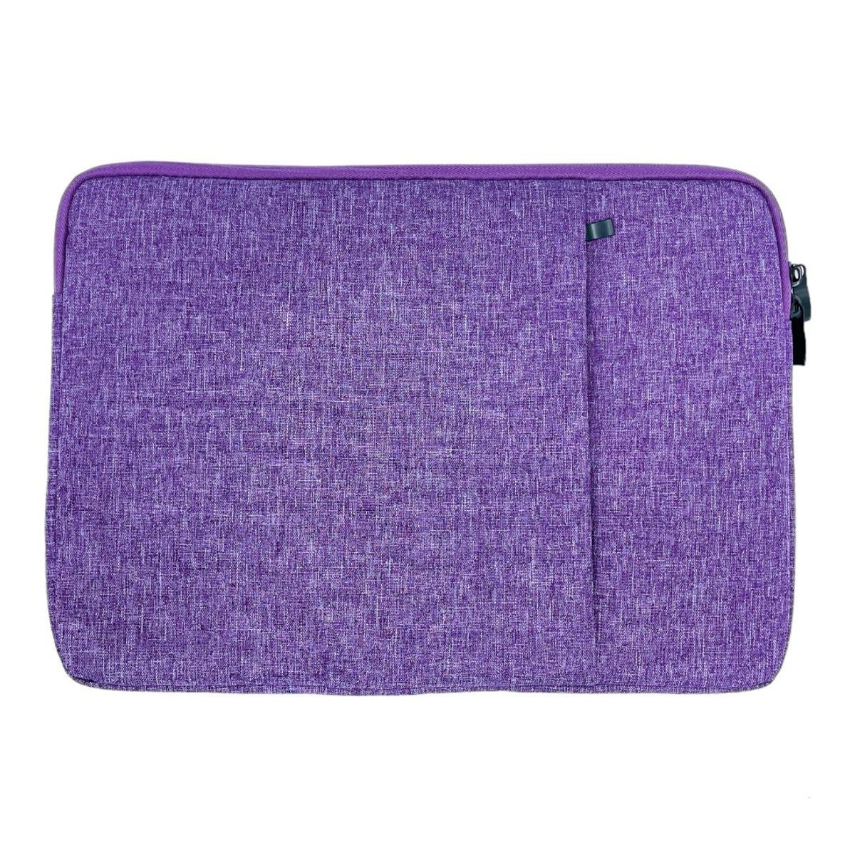 GENERICO - Funda Bolso Impermeable Para Macbook, Notebook y Tablet 14,1 - Morado