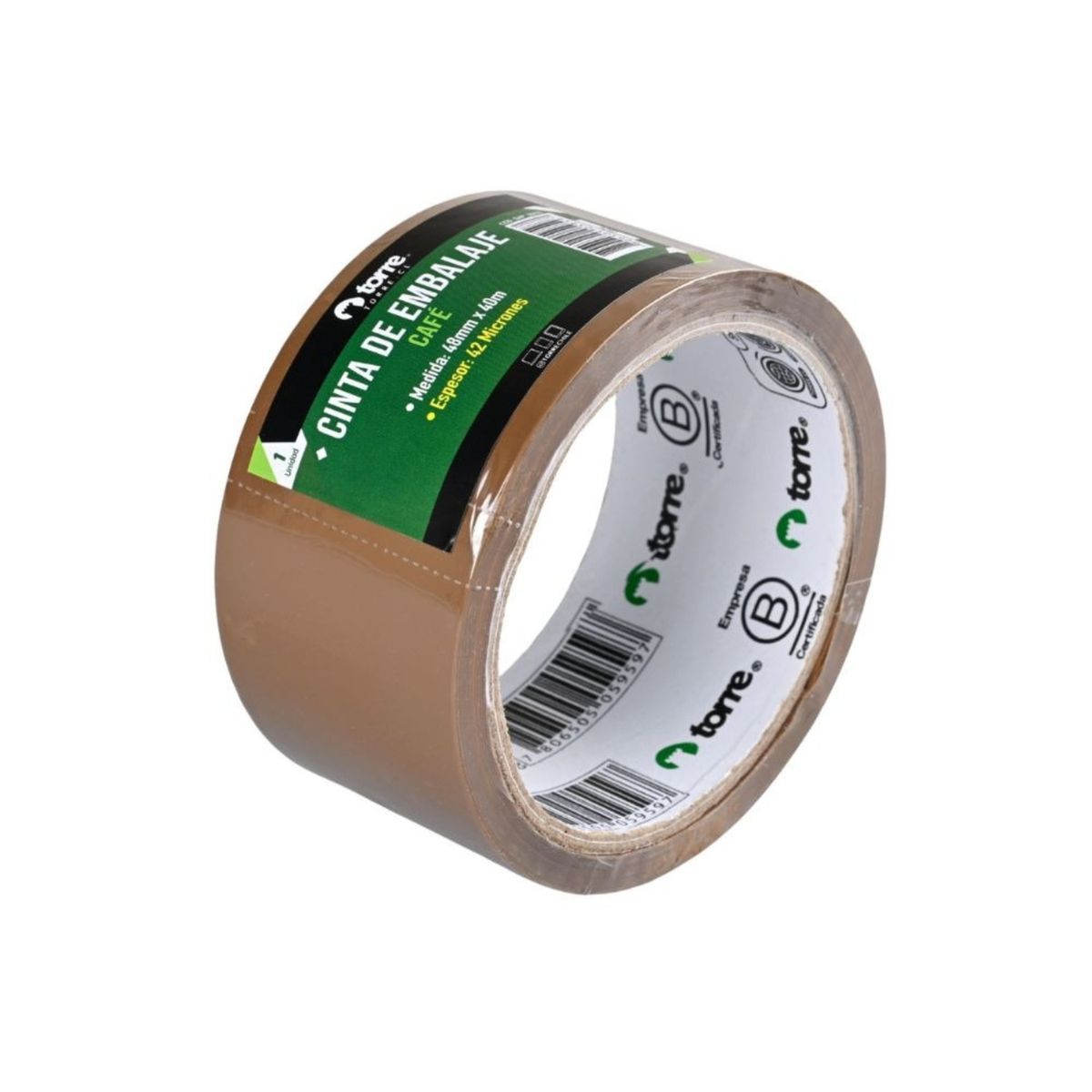 TORRE - PACK X 4 CINTA DE EMBALAJE CAFÉ 48MM x 40M – TORRE