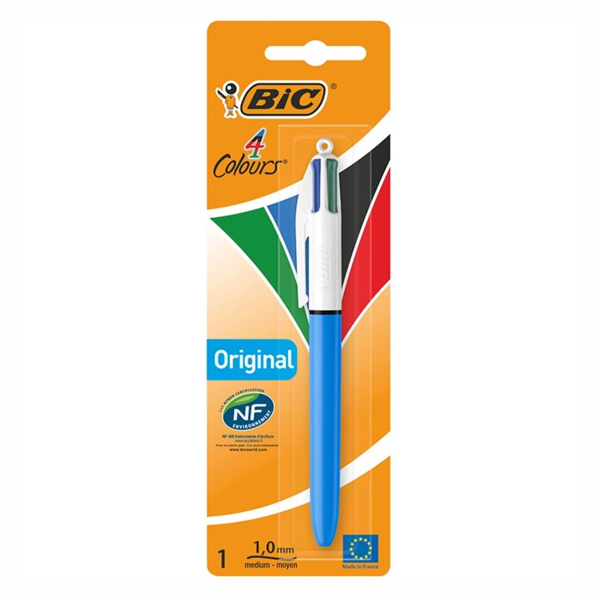 GENERICO - PACK X 4 BOLÍGRAFOS MEDIUM 4 COLORES – BIC
