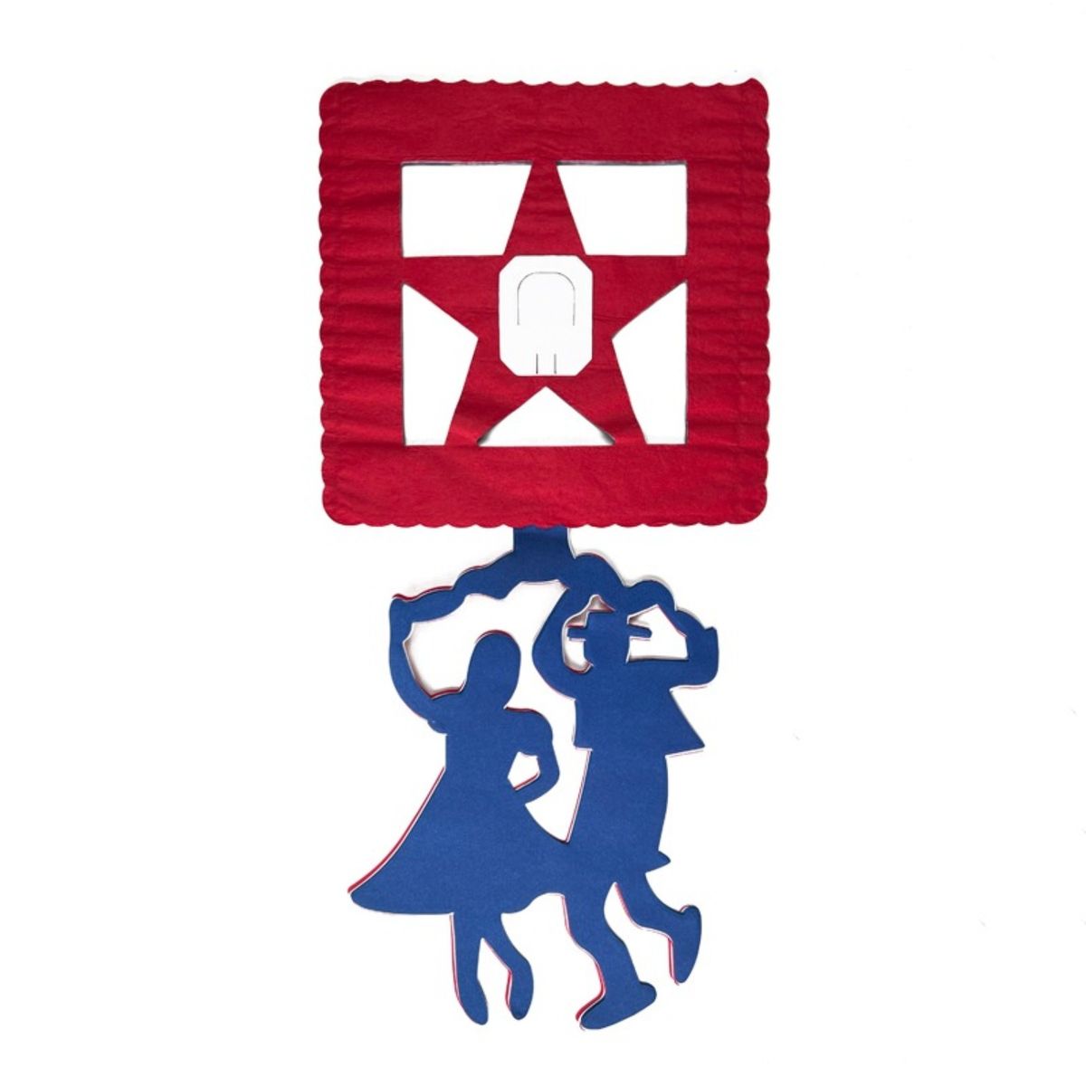 BIG PARTY - PACK X 4 GUIRNALDA 2 METROS  PAREJA DE CUECA  BIG PARTY