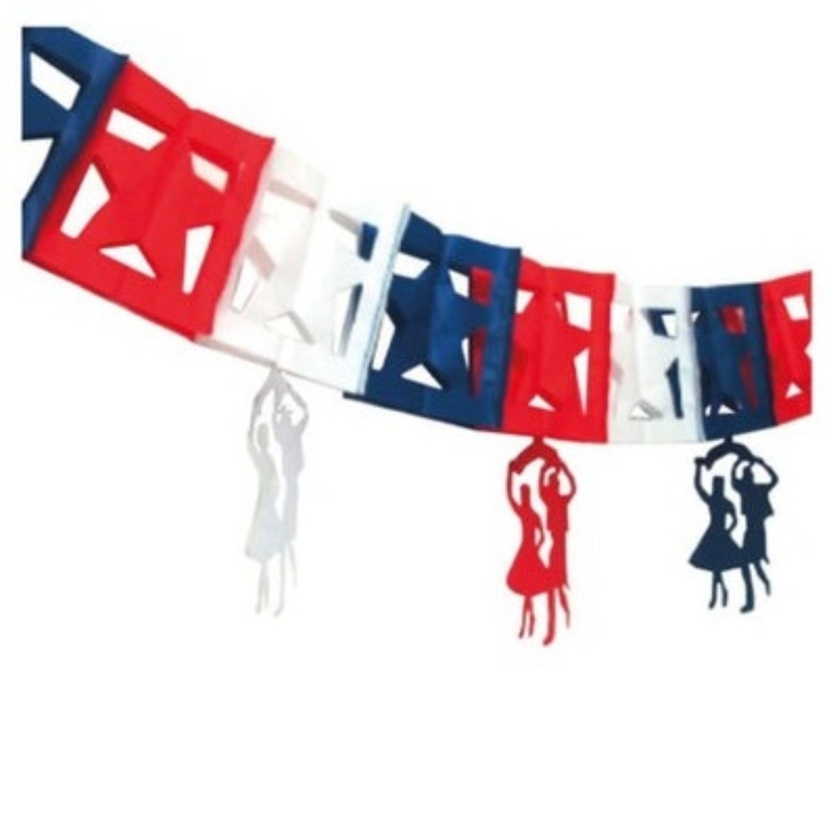 BIG PARTY - PACK X 4 GUIRNALDA 2 METROS  PAREJA DE CUECA  BIG PARTY