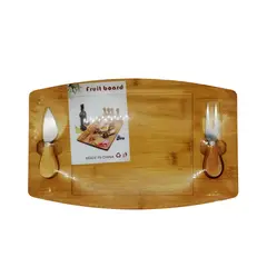 NO LOGO - Tabla De Quesos Tabla Aperitivo Tablas De Picoteo 36x18cm